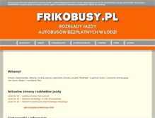 Tablet Screenshot of frikobusy.pl